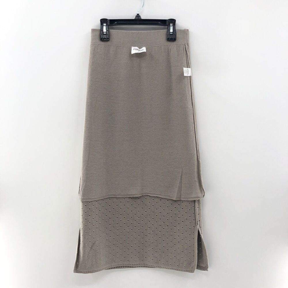 Callahan Knitwear Genny Skirt in Grey Small‎ - Picture 6 of 6